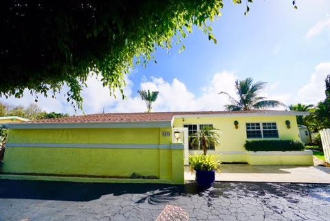 A home in West Palm Beach