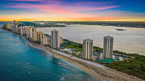 Photo of 5510 N OCEAN Drive #11B, Singer Island, FL 33404 (MLS # B26083017)