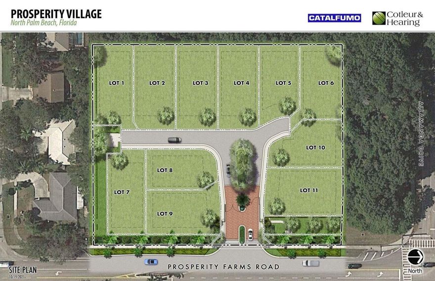 Prosperity Village is a new gated community consisting of 11 buildable lots for single family homes. This is a golf cart friendly community.  Buyer chooses builder and floor plan. Underground utilities include electric, city water, city sewer and natural gas. Coastal Modern, Florida Contemporary and Modern design. Must be a minimum of 2,800 Sq. Ft. under air. Must build within 2 years. (Buildable footprint 49 x 76. The Village of North Palm Beach is becoming one of the most sought-after communites in Northern Palm Beach County. It is a coastal community with easy access to both the Palm Beach and the Jupiter Inlets for some of the best fishing in the world. There is easy access to Palm Beach International Airport, some of the best beaches and a wide range of dining establishments. The Village is also home of the newly renovated North Palm Beach Country Club, featuring an olympic swimming pool, splash pad, picnic area, an on-deck tiki hut, 200 seat banquest room, 100 seat Farmer's Table restaurant, A Jack Nicklaus Signature Golf Course, and a full featured Tennis Facility with Har-Tru courts. It is open to the public and village residents. The village was recently designated as a golf cart friendly community.