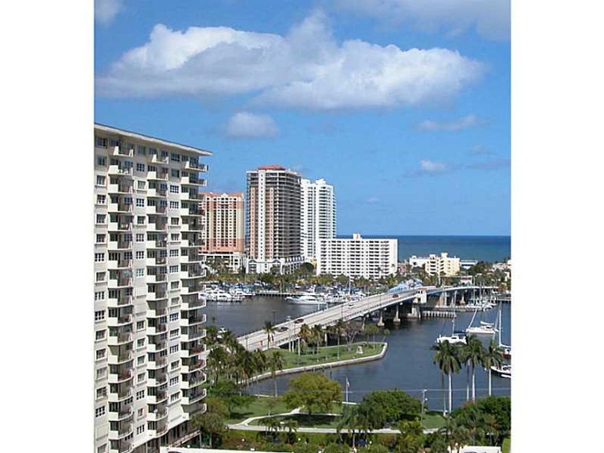 Spacious two bedroom, two bath (2nd bedroom opened to living area). Just steps to Las Olas and the beach. Fantastic ocean and Intracoastal views. 24 hour security, gym, heated pool, bike storage, basic cable included.