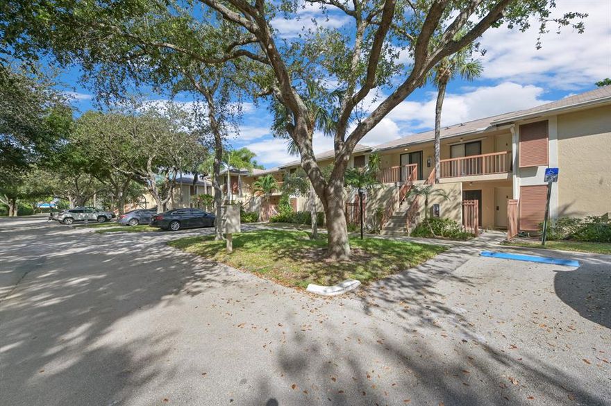 Fantastic location! Walking distance to the beach and  Publix. Minutes away from I-95, FAU campus, and Mizner Park. Newly renovated from kitchen to bathrooms. Quartz waterfall countertops and new cabinetry. All popcorn is removed. Electrical panel updated. Full sized washer and dryer and ample storage on screen-enclosed patio as well. Sanctuary Pines is a great all ages neighborhood with lit tennis courts and community pool. This is a great place to call home!