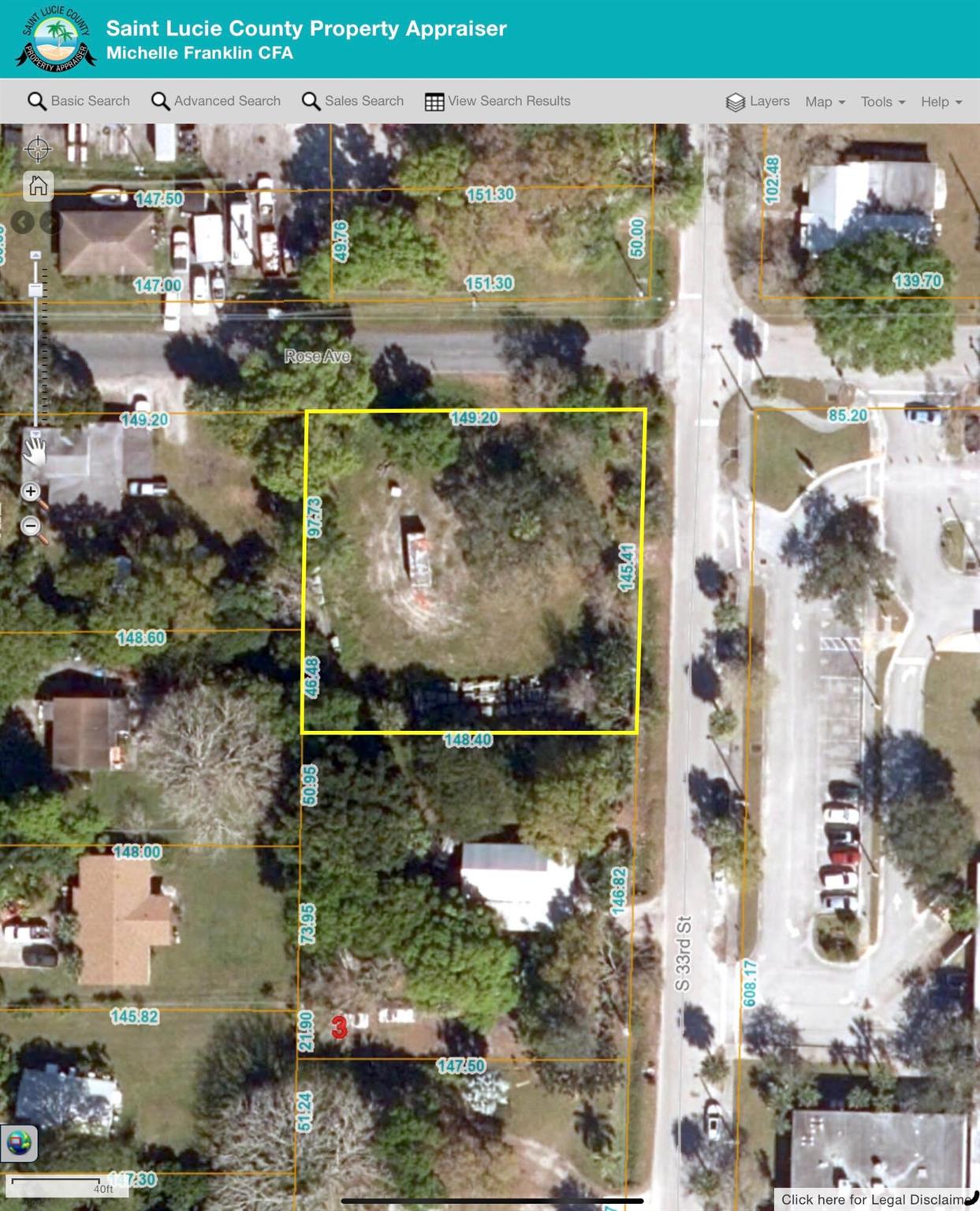 Build ready .48 acre corner lot located in the heart of Fort Pierce close to highways, shopping and beaches. Additional to several mature trees and landscaping, the lot has running water and several loads of fill dirt. Plat map/ survey shows land consists of 3 contiguous lots.