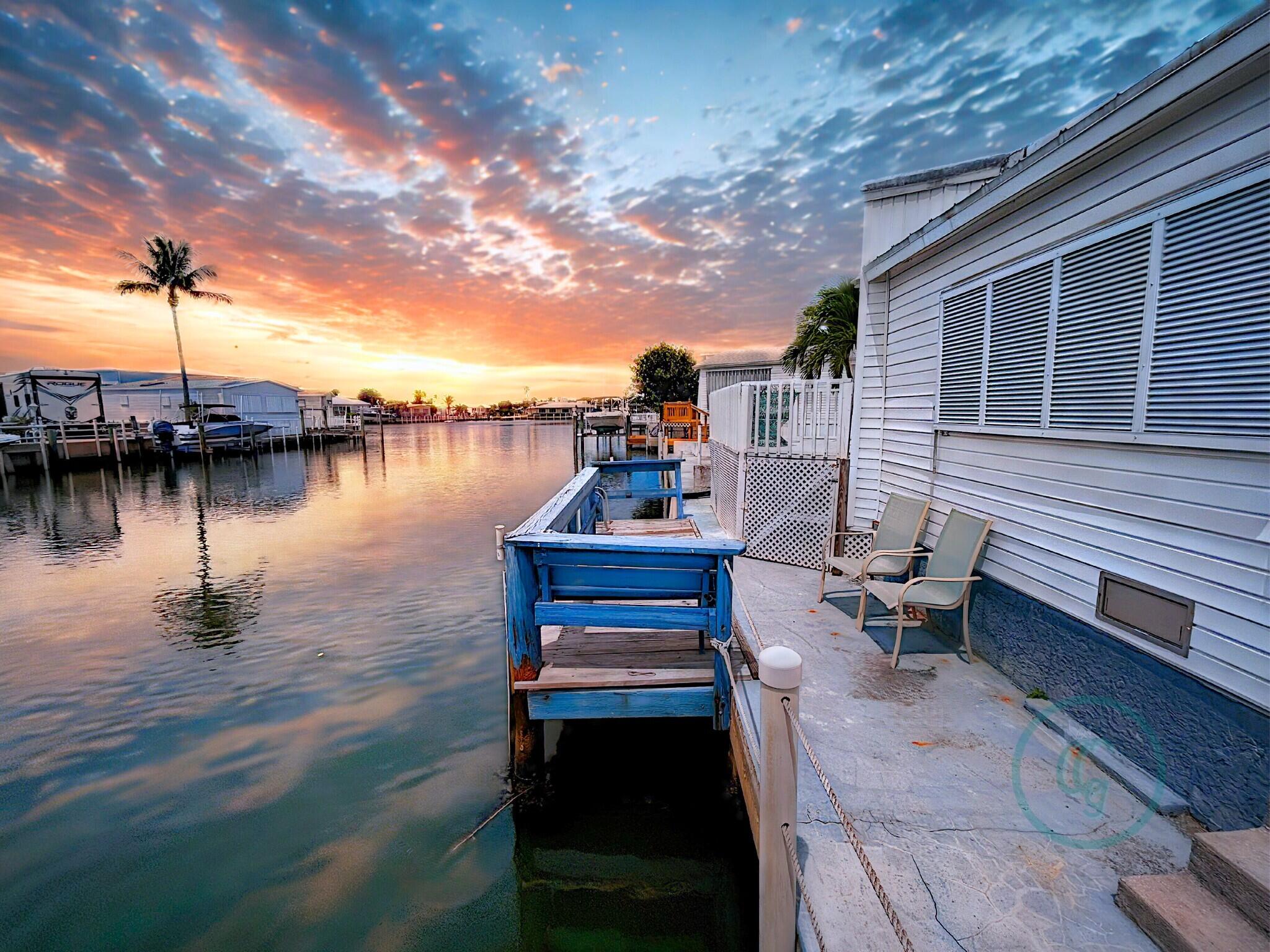 Tucked away in the highly sought-after Venture Out gated community on Hutchinson Island, just off the Intracoastal Waterway, this waterfront home offers the perfect combination of comfort, lifestyle, and location. Featuring 1 bedroom, 1.5 bathrooms, a versatile flex room, and spacious living and dining areas, it's thoughtfully designed for easy coastal living. From the private bedroom deck, enjoy serene canal views--a true retreat right outside your door. A/C 2010.