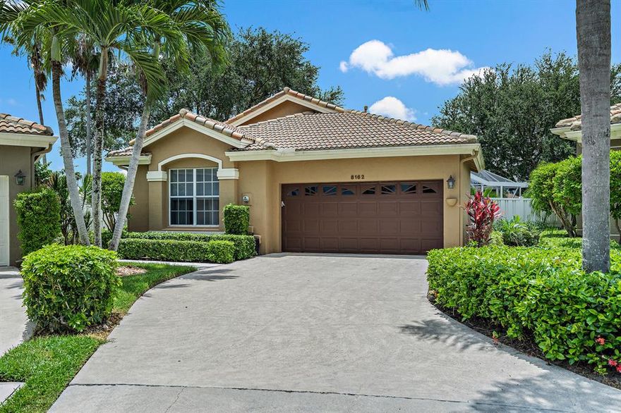 GORGEOUS three bedroom, two bathroom CBS fully-furnished TURNKEY home situated on a peaceful cul de sac in the highly sought after gated community, Ibis Golf & Country Club. This beautiful Mediterranean style ''Heather II'' model is the perfect investment opportunity or place to call home boasting mesmerizing golf AND lake views, open living spaces with soaring ceilings, and a beautifully upgraded kitchen.
Enter this home and be swept off your feet by its open feel with abundant natural light, diagonally laid tile flooring, and plantation shutters throughout. Continue into the home to be greeted by the spacious living room and dining room space. At the heart of the home is the contemporary kitchen featuring granite countertops, white cabinetry, stainless steel appliances, and breakfast no overlooking the serene lake. With multiple sliding glass doors opening to the oversized screened-in patio, enjoying the spectacular South Florida sunsets and entertaining guests will be effortless in this home. 

This beautiful single-story home boasts a spacious master bedroom with ensuite, as well as two other generously-sized bedrooms, all with wood flooring. Other upgrades include a newer roof, newer AC, and two-car garage. 

Ibis Golf & Country Club is a luxurious, award-winning country club community voted Best in Palm Beach County offering memberships that include something for everyone in the family to enjoy whether it's a game of golf, a day by the resort-style pool, or a massage in the beautifully appointed spa. Situated in West Palm Beach, Ibis provides both the serene country club vibe as well as the cosmopolitan feel of the city with close proximity to world-class restaurants, extensive shopping, nightlife, and South Florida's beautiful beaches. Minimum social membership required at $50k with other membership packages available.

Live the complete South Florida lifestyle experience today in this single-story lake AND golf view beauty!