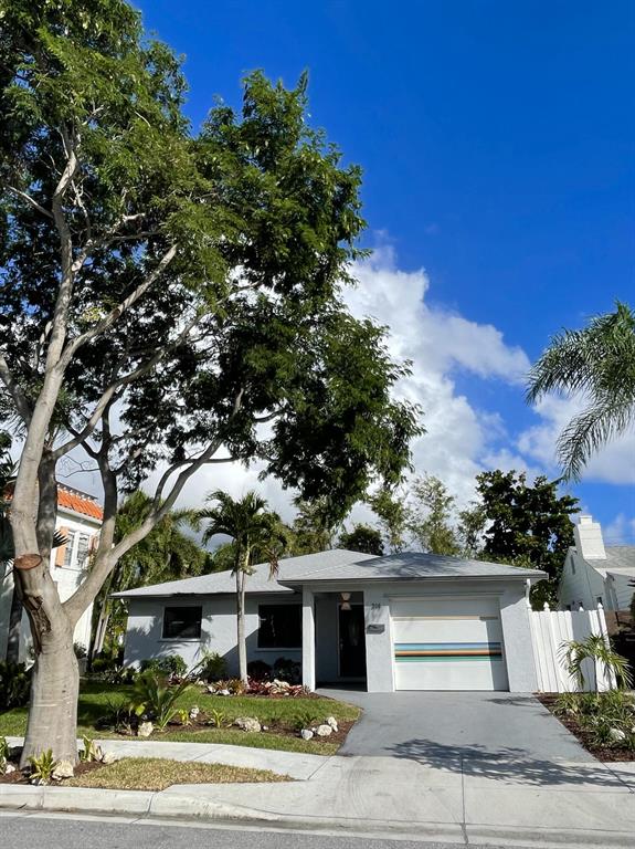 Built in 1976, this concrete block constructed home is located in the highly desirable College Park Historic District. Just minutes from beaches, charming downtown Lake Worth and I-95. The 3/2 home with a 1-car garage has a nice open floor plan. Refinished wood floors throughout, brand new stainless appliances in kitchen. Tropical, lush landscaping in front and back yards make this your own private paradise nestled in the heart of south Florida.
