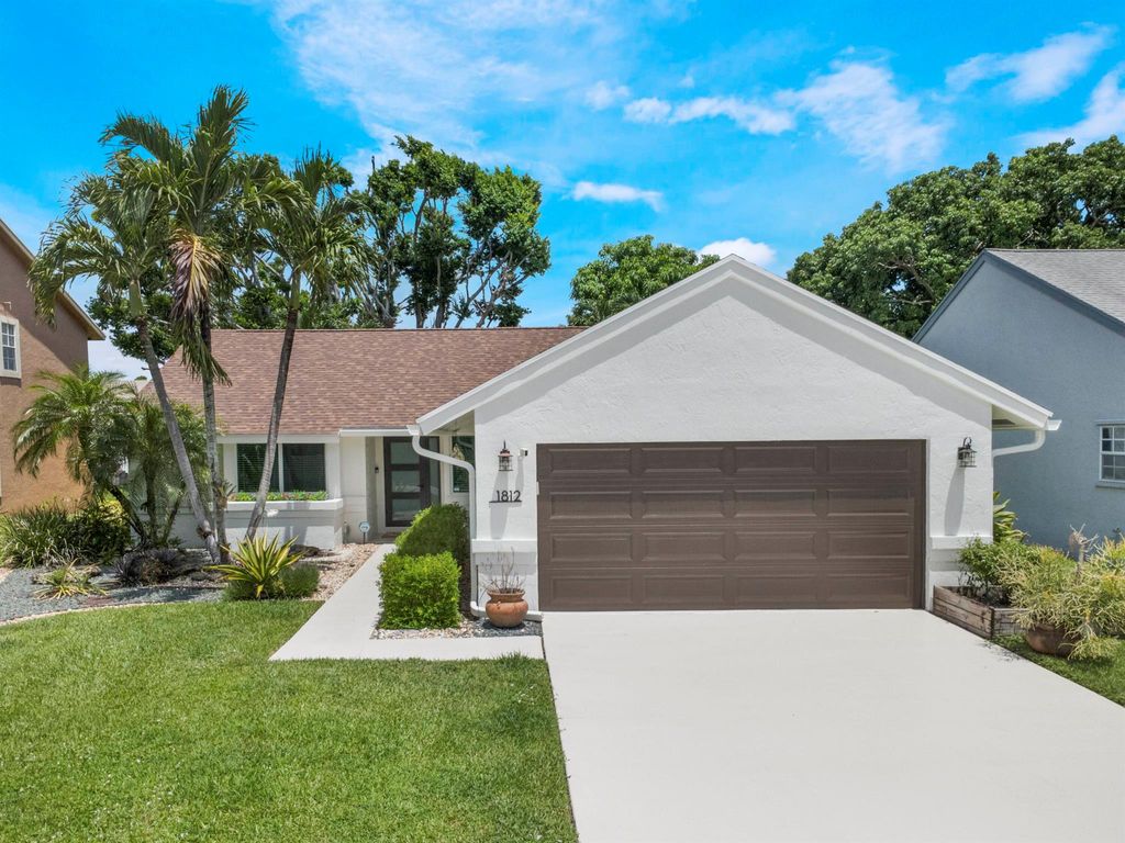 Photo of 1812 Edgewater Drive, Boynton Beach, FL 33436 (MLS # R11116075)