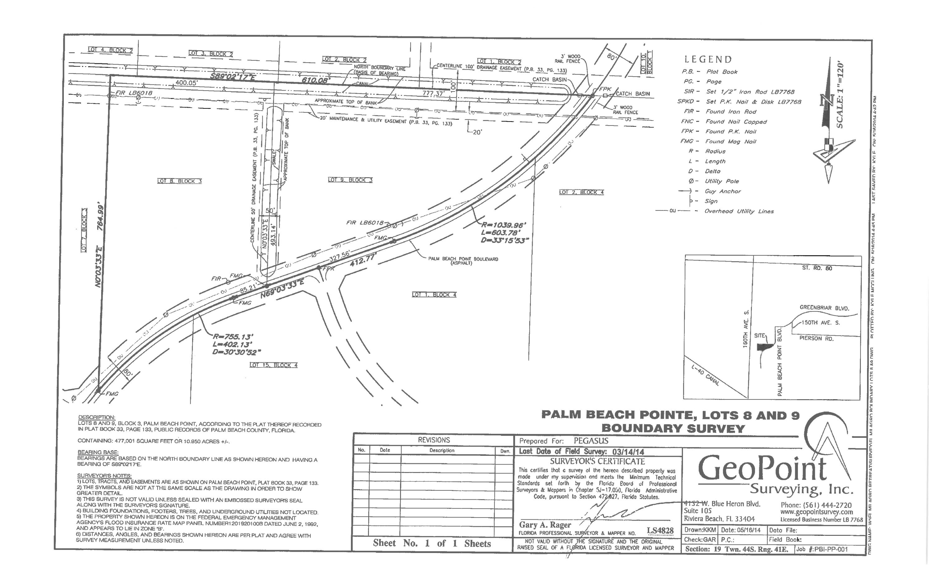 PALM BEACH POINT - Land
