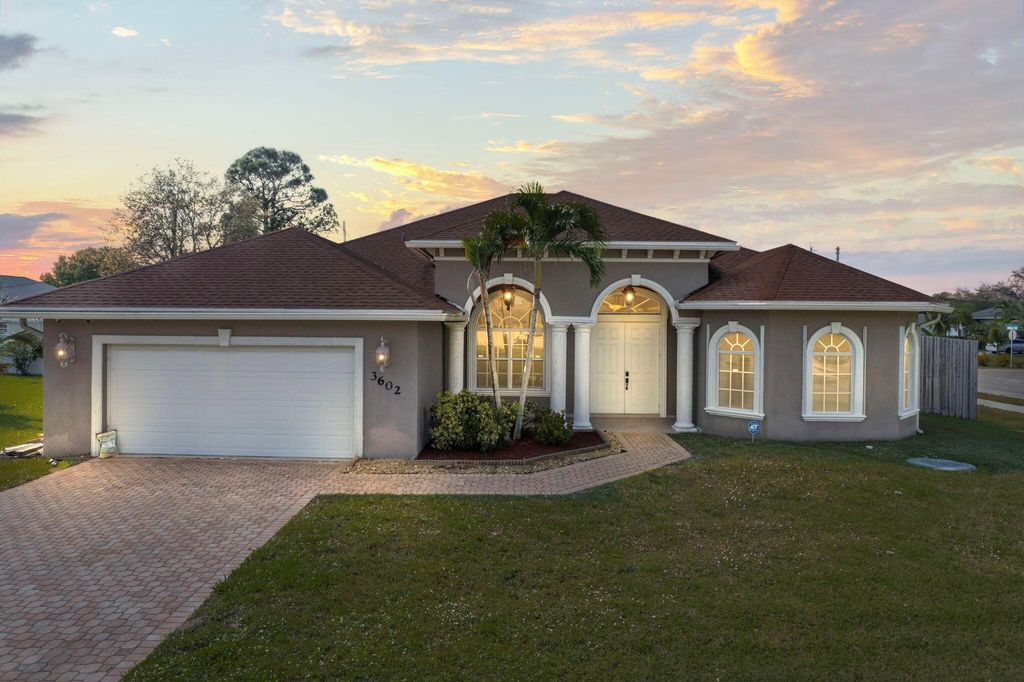 Photo of 3602 SW Bonwold Street, Port Saint Lucie, FL 34953 (MLS # R10957590)