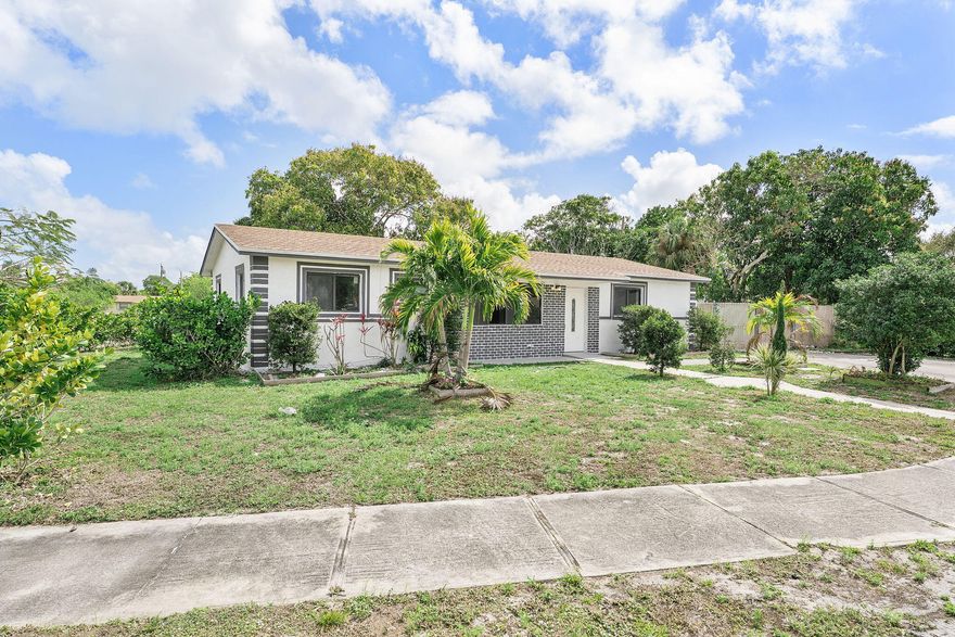 Immaculately remodeled 4-bedroom, 2-bath home situated on an oversized corner lot in a quiet, private cul-de-sac in Deerfield Beach. This spacious home features a split-bedroom and open concept layout with an oversized primary suite, new flooring, and updated appliances throughout. Enjoy a huge yard with plenty of parking and a large storage shed, perfect for tools, equipment, or hobbies. The enclosed Florida room provides a great space for indoor-outdoor dining and entertaining. First time on the market and professionally managed for excellent tenant service.