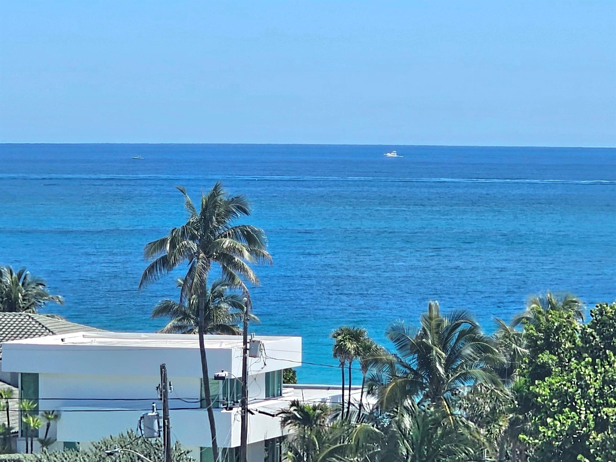 Your search is over! Enjoy sunrises from this one of a kind penthouse one bedroom unit with wide ocean views from almost every room. 2 assigned parking spaces next to the elevator (60&61). Full size kitchen with stainless steel appliances. Washer and dryer are in the unit. Marble flooring in the living areas and a wood floor in the master bedroom. Walk out you front door to the pool and patio area and enjoy ocean and city views. This condo has a private balcony with scenic ocean views. Being offered furnished and turnkey. Easy walk across the street to the famous Fort Lauderdale Beach. Fountains on Ocean has a 24 hour manned gate entry and a fitness center with city and ocean views. Walk to shopping and restaurants. There is not another condo in Fort Lauderdale like this one.