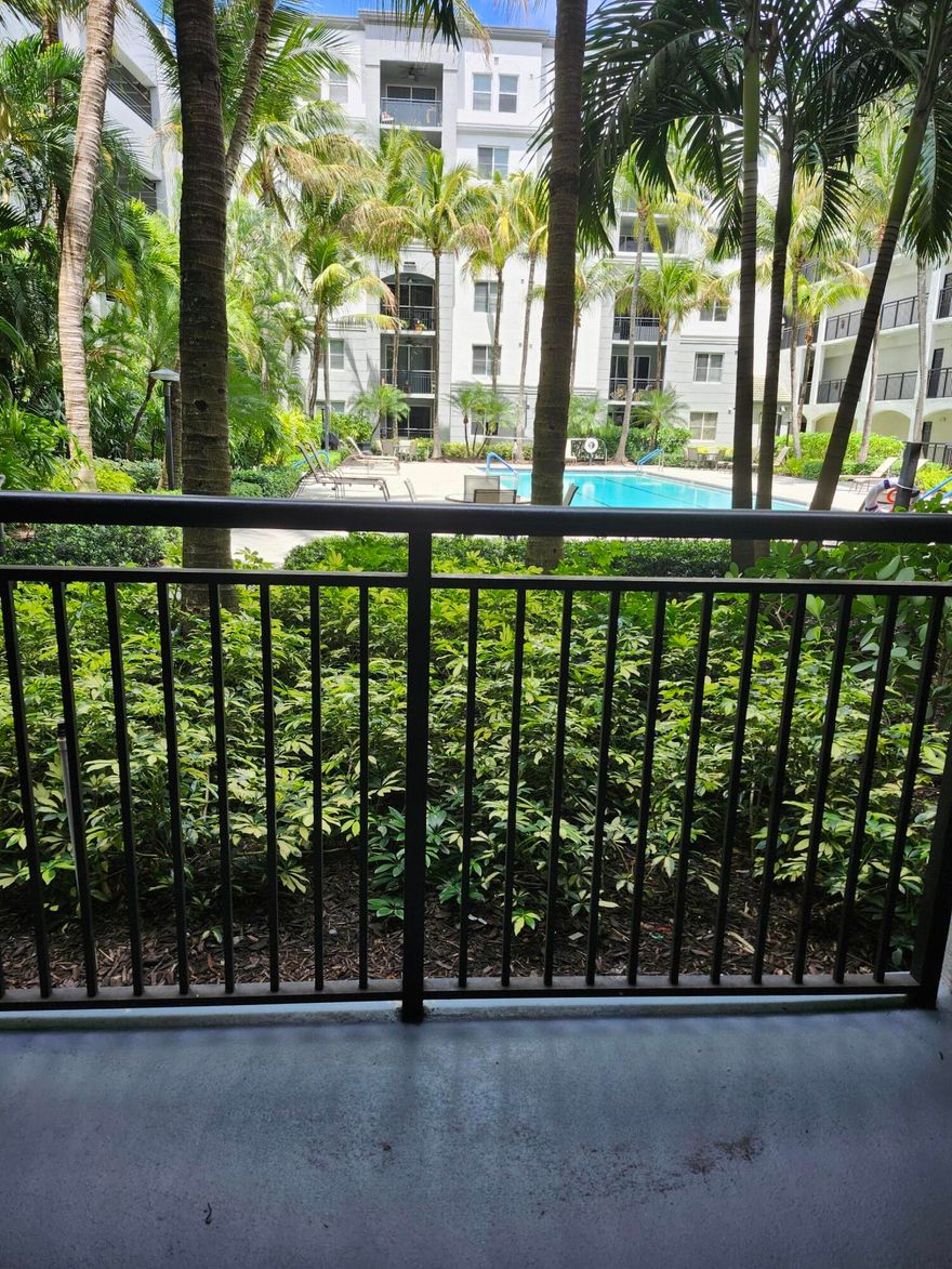 VERY NICE FIRST FLOOR TWO BEDROOM CONDO IN GATED COMMUNITY WITHGARAGE PARKING. LAMINATE FLORS THROUGHOUT. WOOD CABINETS WITH GRANITE COUNTER TOPS.  STAINLESS STEEL APPLIANCES. FULL SIZE WASHER/DRYER.  POOL VIEW. 2 PARKING SPACES IN GARAGE. CLOSE TO BEACH AND I-95. WALKING DISTANCE TO SHOPS AND RESTAURANTS INSIDE THE RENAISSANCE COMMUNITY. WATER INCLUDED IN THE RENT. TENANT MUST HAVE 700 CREDIT SCORE OF 700 OR BETTER AND INCOME 3 TIMES THE MONTHLY RENT.