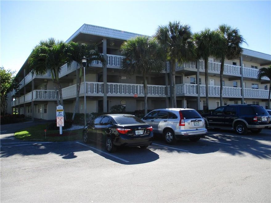 Lovely 2/2 Condo with  Serene Lake View in a 55+ Community. Foyer Entrance. Impact Windows in Kitchen & Bedrooms. Crown Molding. New Carpet in Bedrooms. Primary Bedroom Features  Spa Tub with Jets, 2 Closets (1 is a Walk In) & Makeup Vanity. Newer A/C in 2019. Conveniently located close to  shopping, restaurants and all major highways. Reserve Funded. Cash offers only.  Property appraised for 168k.
