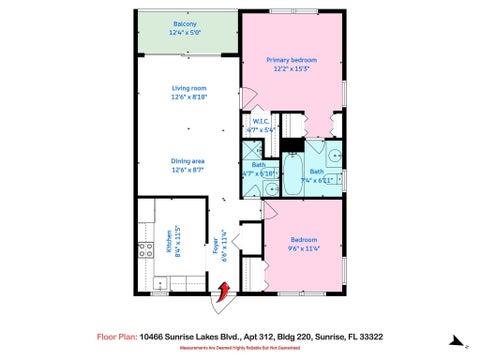Tiny photo for 10466 Sunrise Lakes Boulevard #312, Sunrise, FL 33322 (MLS # F10544082)