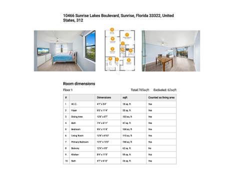 Tiny photo for 10466 Sunrise Lakes Boulevard #312, Sunrise, FL 33322 (MLS # F10544082)