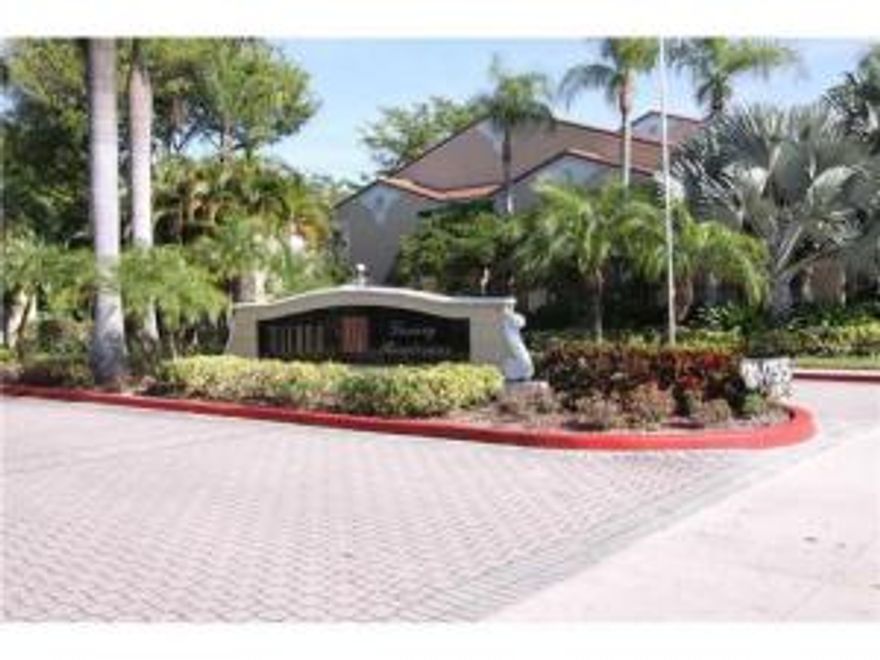 Bright 3rd floor condo with volume ceilings in Great room and balcony. New carpet in whole unit. Clean and neat. Located in gated community ''Milano'' that offers, clubhouse, Heated pool, Excercise room, Tennis, Picnic area, Jacuzzi. Live the Floridian life style at its best!