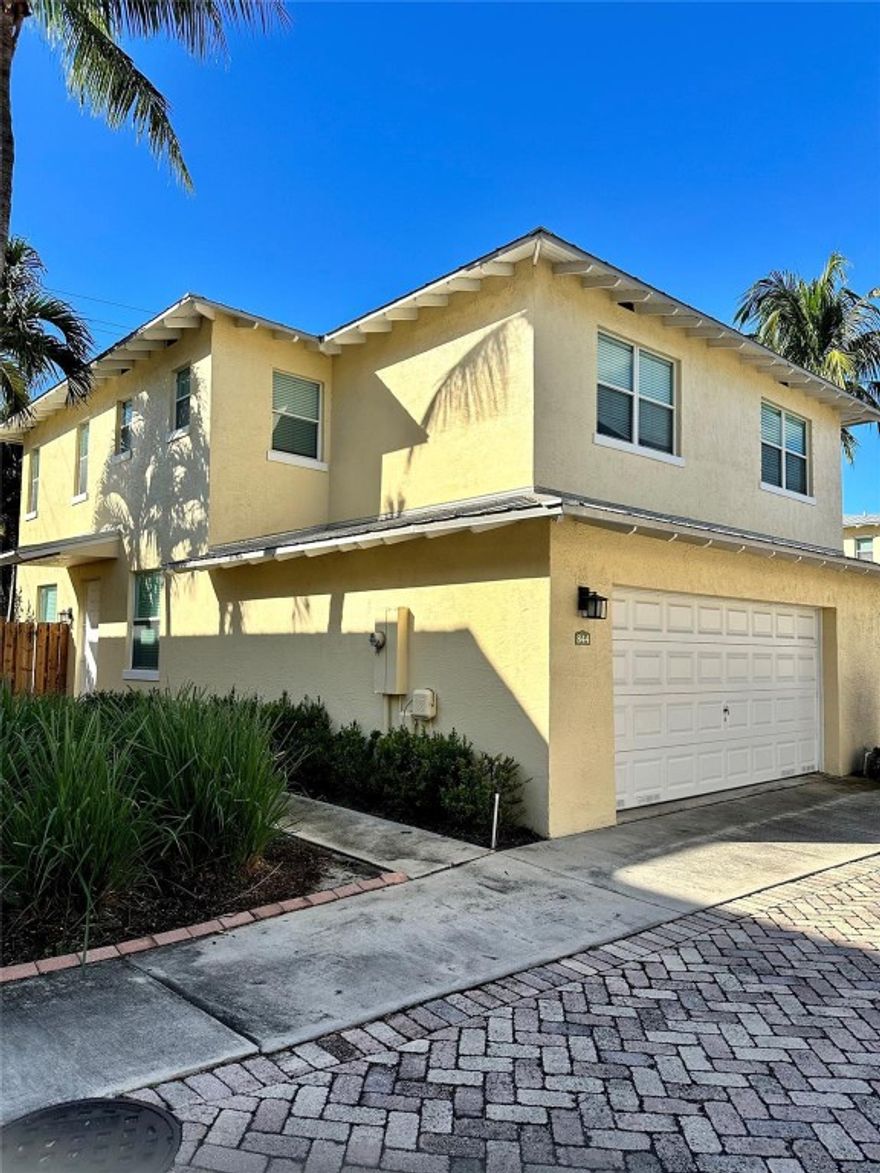 Location,location, location! Spacious and tastefully updated 2 bed 2.5 bath townhome located in the heart of Deerfield Beach. This townhouse is in a tucked away for added privacy in a fenced in development with gate access. Both bedrooms have private bathrooms and are on the second floor. This home has new appliances and a full washer/dryer located in rare 2 car garage. Newer AC. The neighborhood has private gate entry. Features a gated private back patio with extended fence for addtional privacy. The community pool is one door over. In walking distance to shopping, and short bike ride to the beach. Pet under 25 lbs are allowed, no aggressive breads, pets must be approved by HOA. This property is also for rent at this time F10406611. Location,location, location! Spacious and tastefully updated 2 bed 2.5 bath townhome located in the heart of Deerfield Beach. This townhouse is in a tucked away for added privacy in a fenced in development with gate access. Both bedrooms have private bathrooms and are on the second floor. This home has new appliances and a full washer/dryer located in rare 2 car garage. Newer AC. The neighborhood has private gate entry. Features a gated private back patio with extended fence for addtional privacy. The community pool is one door over. In walking distance to shopping, and short bike ride to the beach. Pet under 25 lbs are allowed, no aggressive breads, pets must be approved by HOA. This property is also for rent at this time F10406611.