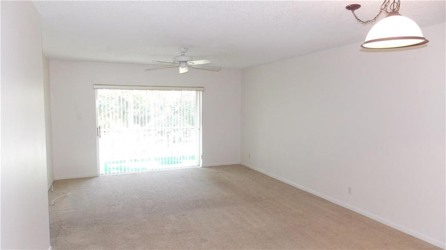 1000 SQFT 2/2 UNFURNISHED CONDO, PROFESSIONALY PAINTED AND CLEANED, TILE FLOORS AND CARPETS, CONVENIENTLY LOCATED CLOSE TO SHOPPING, DINING, BANKS AND PUBLIC TRANSPORTATION. EASY TO SHOW! NOT A SHORT SALE OR BANK OWNED. CABLE AND WATER INCLUDED. COMMUNITY REPRESENTS 55 AND OLDER. ASSOCIATION REQUIRES 675 CREDIT SCORE AND MINIMUM INCOME OF $35,000/YEAR.