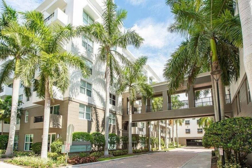 This high floor, large 1 bedroom 1 bathroom condo is located in the perfect uptown location at Lauderdale One, just 1.5 miles to the beach, Lauderdale-by-the-Sea, and highways. Close to downtown, shopping, dining and more. Balcony with east facing views offers the perfect refuge for working at home or relaxing. Unit features engineered hardwood floors, stainless steel appliances, granite counter tops, walk-in closet, and in-unit washer/dryer. Ready for a new renter! Luxury amenities include secured building access, pool, hot tub, sauna, fitness center, business center, onsite management, gated garage parking and tons of guest parking! Water is included in rent. ESA and Service pets allowed. Storage room available for an additional $100/month.