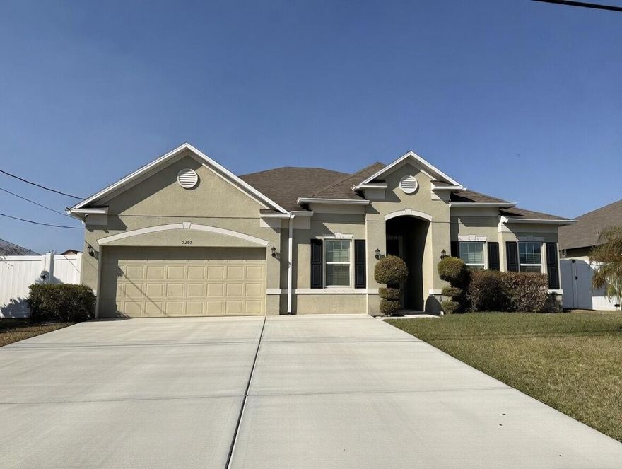 Welcome to this beautiful home in Torino with 4 Bedrooms, 3 Baths and a private Den/Office. It offers an open floorplan, elegant tray ceiling in the foyer, and refined details like crown molding and plantation shutters throughout. Ceramic wood-look tile flows through the main living areas. The kitchen features a 12.5 ft granite island, granite countertops, and a stylish tile backsplash. It has stainless steel appliances, a double oven, countertop stove, and a walk in pantry. The spacious Master Suite has a tray ceiling, and walk-in closet featuring custom shelving and drawers. Master Bath offers double vanities, walk in shower and soaker tub. One secondary bedroom has it's own bathroom. The spacious Laundry room has a washer & dryer, laundry sink, and cabinets. The screened back porch is very large, and the back yard has a privacy fence. The Garage is a 3 car garage, but the sellers opted to configure it with a window instead of a 3rd garage door, making it an added workshop space. The home is also close to Winterlakes Park, Shopping, schools and more. More pictures coming soon...