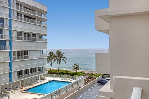 A home in Highland Beach