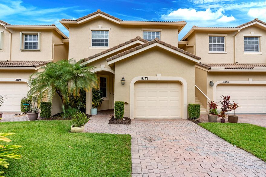 Discover this beautifully upgraded 3-bedroom townhome with office (optional 4th bedroom) and spacious upstairs loft in PGA Village's Castle Pines. Fully furnished and turnkey, this home features granite countertops, stainless steel appliances, and tasteful decor. With a strong short-term rental history and future bookings in place, it's perfect as an income-producing property or private retreat. Enjoy resort-style living with access to premium golf and a stunning community pool just a short walk away. A rare opportunity in a sought-after location!