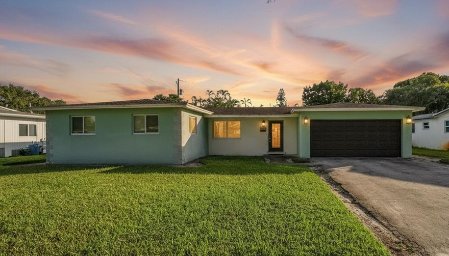 Beautiful 3-Bedroom, 2-Bath Home with 2-Car Garage in Plantation
Single-family home located in the heart of Plantation, Florida. This well-maintained property features 3 spacious bedrooms and 2 full bathrooms, offering plenty of room for comfortable living. The home boasts a huge family room, perfect for entertaining guests or enjoying quality time with loved ones.

Located in a warm and welcoming neighborhood with a strong sense of community, this home is an excellent choice for families. You’ll enjoy the convenience of being close to shopping, dining, schools, parks, and major highways, making it easy to access everything Plantation and the surrounding areas have to offer.

New Roof (2021)
Impact windows and doors
