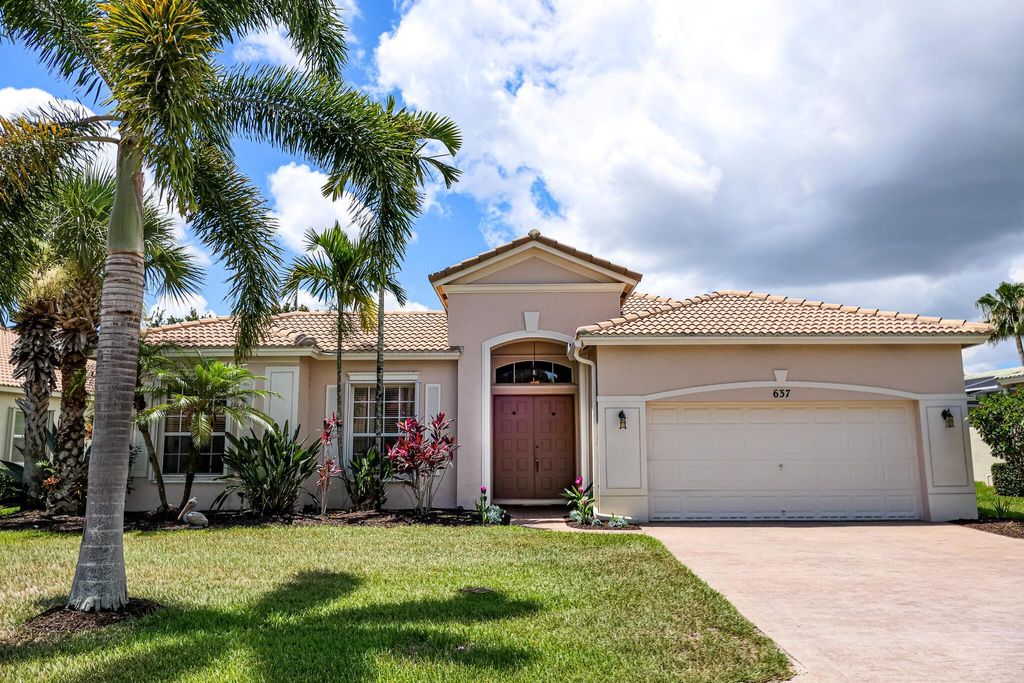 Photo of 637 SW Long Key Court, Port Saint Lucie, FL 34986 (MLS # R10993773)