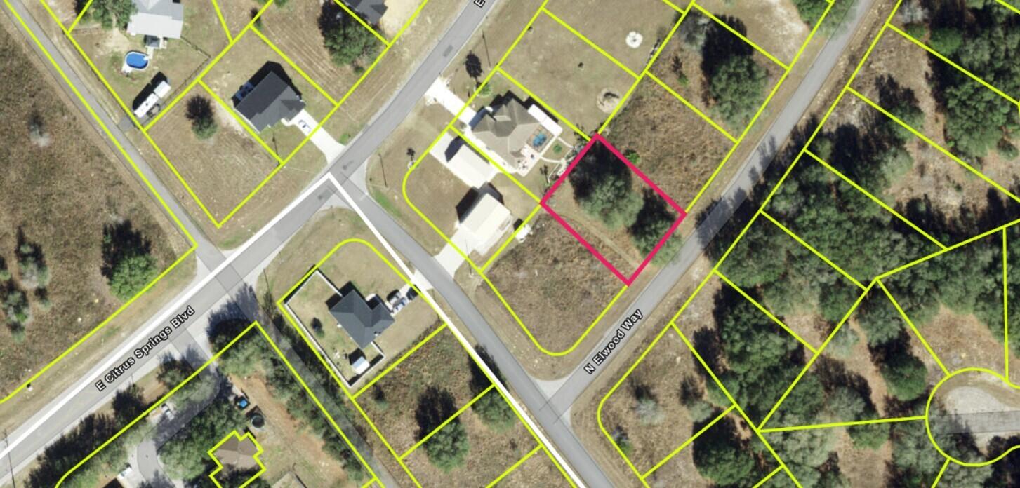 This perfect over 1/4 acre vacant lot is a Prime Buildable Lot in Growing Citrus Springs! Don't miss this excellent opportunity to own homesite in one of Citrus County's most desirable and fast-growing communities. This oversized lot is nestled on a quiet street and surrounded by well-maintained homes, offering the perfect location for your future dream home or investment property. This beautiful residential parcel offers a peaceful, wooded setting with paved road access, no HOA, and public water available. Located just minutes from schools, shopping, dining and the scenic Withlacoochee State Trail for biking and nature walks. Conveniently located just a short drive from Dunnellon, Crystal River, and Ocala. Enjoy pristine natural springs, rivers and the Gulf Coast beaches and sunsets.
