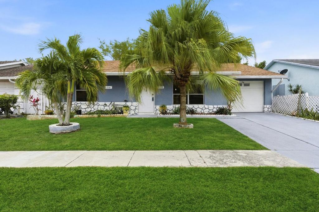 Photo of 6130 Bluegrass Circle, Greenacres, FL 33463 (MLS # R11147905)