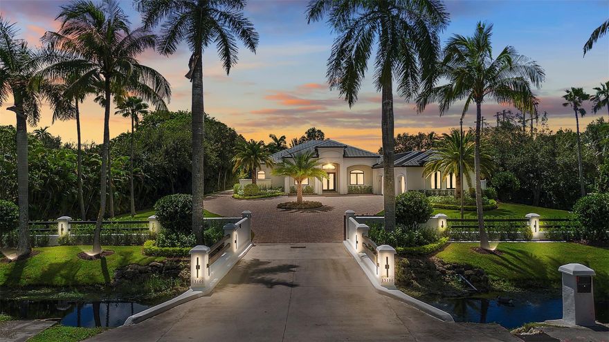 Welcome to your dream home in the heart of Sunshine Ranches! Nestled on 2.35 meticulous acres, this property offers the perfect blend of luxury and functionality. The main house features 4 bedrooms and 4 elegantly appointed bathrooms with custom design inspired finishes throughout, from a stunning chef’s kitchen and stylish built-in bar, to a beautiful pool surrounded by lush landscaping. A gated entry leads to a circular driveway, offering both privacy and curb appeal. For car collectors, hobbyists, or RV enthusiasts, a separate air-conditioned structure—nearly 2,500 SF—houses an impressive RV garage with a loft, offering versatility and space. House has been upgraded to Cooper City water instead of Well. No expense was spared in crafting this one-of-a-kind property!