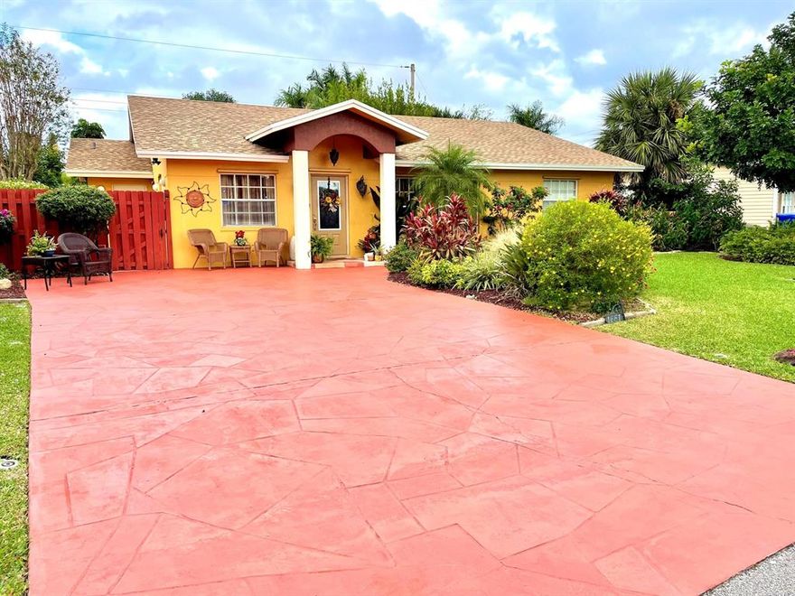 *BACK ON MARKET* *NEW Roof & A/C* No HOA!* A true gem in the Cresthaven neighborhood of Pompano Beach. This home is bigger & newer than most homes in the area. Nearly 2,000 sq. ft. under air. Big backyard with a screened in patio and jacuzzi which conveys with sale! The 5th room was originally built as a ''safe room'' for protection during storms but can be used as an office or 5th Bedroom. Home features include tile & vinyl floors, granite countertops in the kitchen with lots of cabinets/storage, separate laundry room inside, breakfast nook area, tastefully updated bathrooms, and a full whole-house walkable attic with even more storage. Conveniently located near the area's most popular shopping plazas, restaurants and Beaches! Attn. Investors: perfect for AirBnb!!