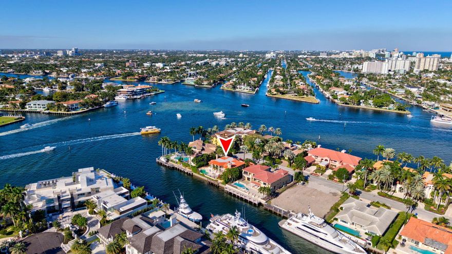 Introducing a rare opportunity within the prestigious enclave of Harbor Beach. Situated on a 12,000+ square foot lot just two parcels from the Intracoastal Waterway, this exceptional homesite offers the ideal setting to create a custom waterfront estate. Enjoy desirable southern exposure from the rear of the property, approximately 100+/- feet of water frontage, and a premier location moments from the beach, world-class yachting, and the newly opened Pier Sixty-Six Resort. A truly compelling canvas for a legacy residence in one of Fort Lauderdale's most sought-after communities.