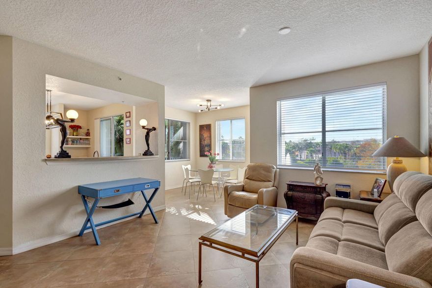 This unit is available starting last week of November 2025. The very best views in all of Legacy Place in Palm Beach Gardens! Great 2nd floor 2 bedroom/2bathroom fully furnished condo with covered patio overlooking the lake and tranquil fountain! Very private and peaceful location. Gated community. Fantastic location in the heart of Palm Beach Gardens, seconds from The Gardens Mall and Downtown at the Gardens. 2 parking spaces! Luxury amenities include a resort style pool, fully equipped fitness center, tennis courts, business center and grilling area!