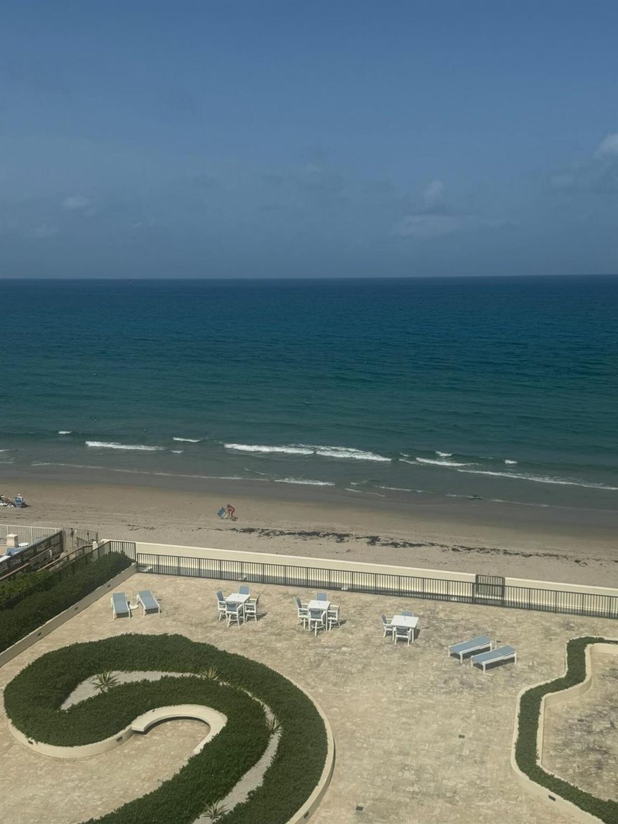 Available immediately as a furnished, seasonal rental! Gorgeous, oceanfront view!