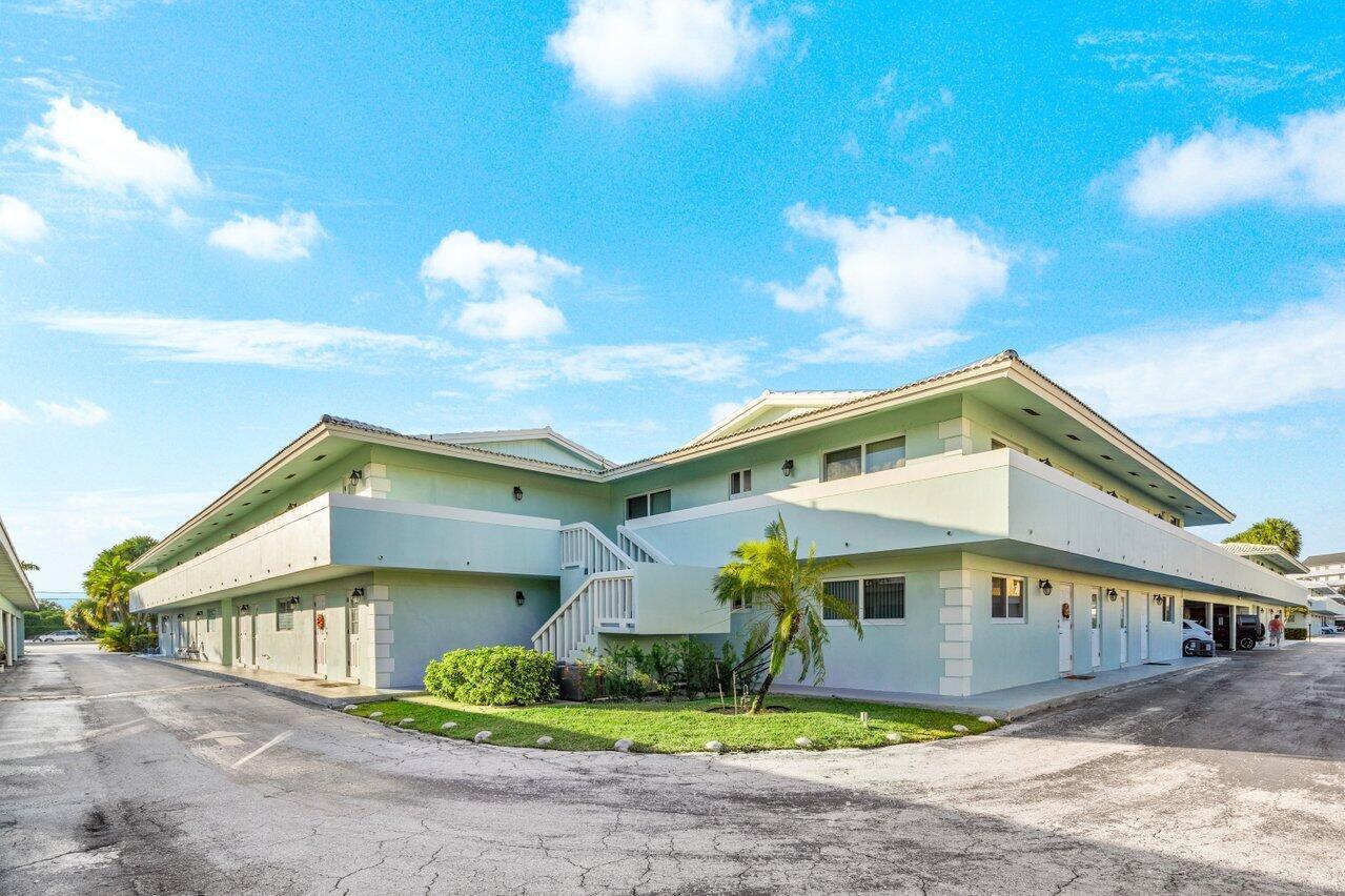 Welcome to the enchanting community of River House Gardens! This meticulously designed 2-bedroom condo is nestled in a serene neighborhood, just moments away from the vibrant heart of downtown Deerfield Beach and the pristine sandy shores of South Florida. Discover the comfort of covered parking and indulge in the community pool, creating the perfect backdrop for relaxation. Ample guest parking ensures convenience for your visitors. This thoughtfully appointed condo promises a lifestyle of ease and sophistication. Ideally situated east of Federal, enjoy seamless access to the I-95 interstate, making your commute a breeze. Delight in the proximity to top-rated restaurants, offering a culinary adventure right at your doorstep. Experience the best of both worlds - a peaceful retreat