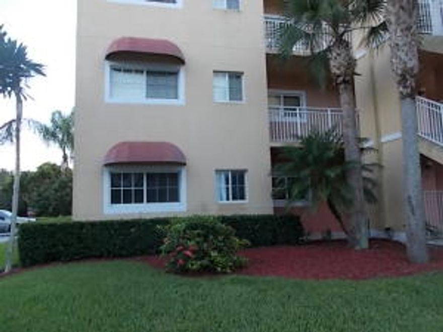 Bank Owned property sold As-Is only. First floor corner unit with some upgrades including marble floors and impact windows. No pets. No Trucks/RVs/Commercial Vehicles/Motorcycles. Unit can be rented once per year, minimum 3 months.