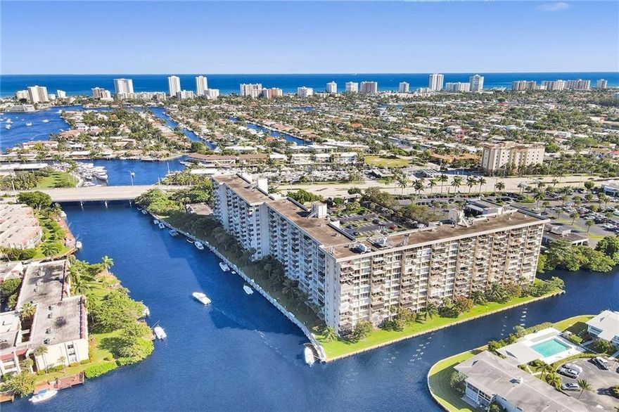 Concrete and painting of building for certification is complete,  assessment paid in full by seller!!Great Reserves !!! This spacious condo offers a versatile living space, The expansive living room and bedroom are highlighted with  impact top-to-bottom windows that invite an abundance of natural light and offer stunning views of the surrounding area. Key features include: 1 1/2  bathrooms, large walk-in closet, Tile flooring. Heated saltwater pool, perfect for relaxation. BBQ area, ideal for entertaining friends and family.location is unbeatable, just a short stroll from the beach, shopping centers, restaurants, and golf course/ pickle ball This condo offers both comfort and convenience in a prime setting.