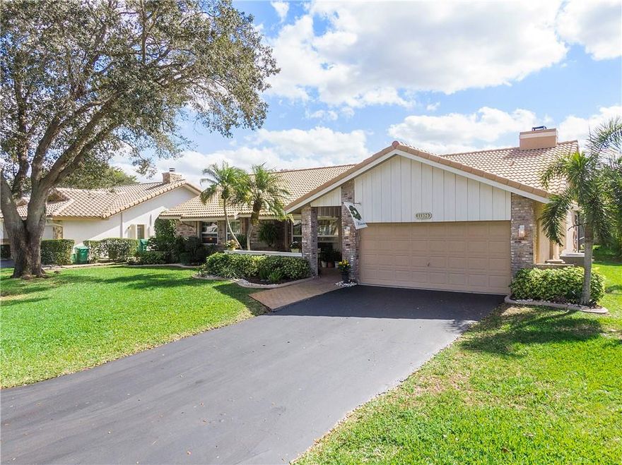 WOW! Wait until you see this stunning kitchen & gorgeous pool area! The ultimate pride of ownership shows in this beautiful 4 bed 2.5 bath Cypress Run home. So many great features: vaulted ceilings, fireplace, remodeled kitchen w/Shaker cabinetry, pull-out drawers, marble backsplash, sexy granite counters, snack bar w/seating, wine cooler, double oven, 2 pantries & French door refrigerator (all stainless steel appls). French doors lead to the oversized roofed patio, screened lanai, resurfaced pool, new cool deck & large yard perfect for pets & soccer games. Remodeled master bath & 1/2 bath, many walk-in closets & large indoor laundry room. A quiet street w/fantastic neighbors buffered by wide canals across the street, perfect for fishing/kayaking. No HOA!