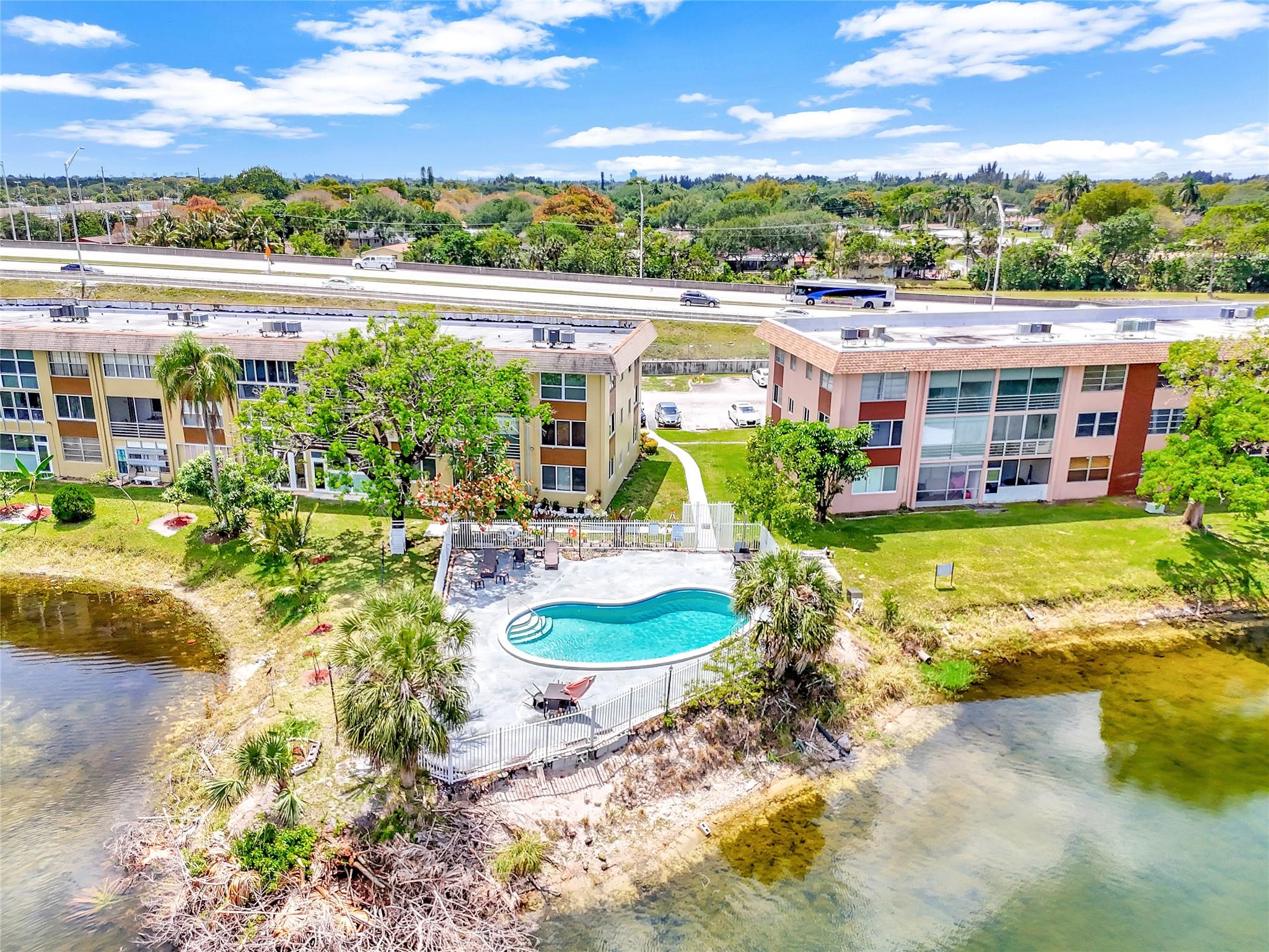 Opportunity knock! This 1-bedroom condo is brimming with potential and just waiting for your personal touch. With some TLC, this could be the perfect starter home, rental or investment property. Located close to Turnpike and offer three pools to enjoy during the summer. This unit offers a functional layout, ample natural light, just bring your vision and make it shine. Association application is $150.00 per person and the approval can take up to 30 days.