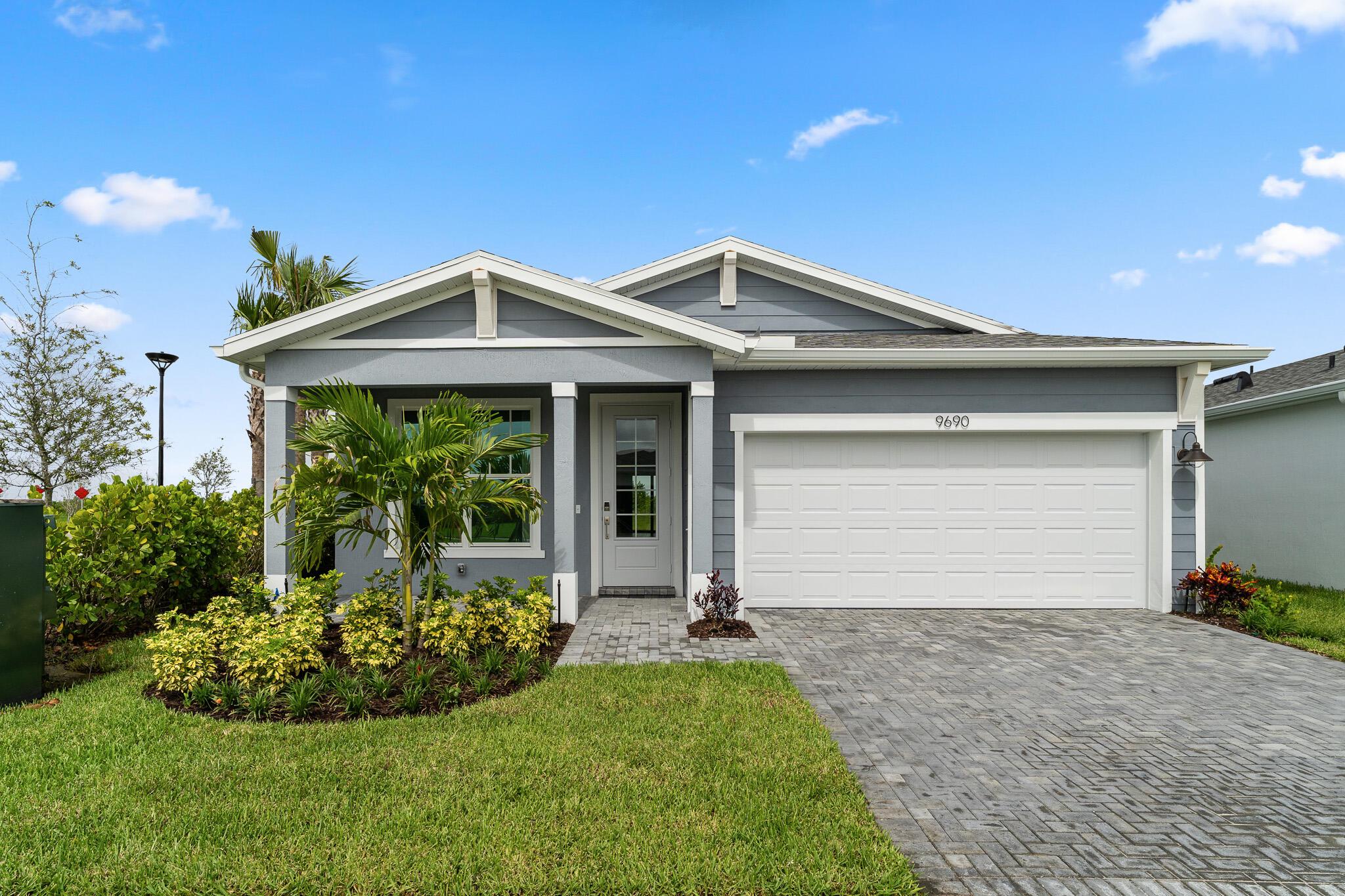 The Briar floorplan is a highly sought after, one-story and 1,997 sq. ft. home with 3 bedrooms and 2.5 baths. This home can be personalized to a 4 bedroom and 3 bathroom home to fit your needs. Enter through the front porch and you are greeted by a flex space that would make for a perfect club or game room. Continue on to the rear of the home, past the generously sized kitchen and great room to a spacious and well-appointed owner's suite and bath. Situated directly inside of the owners bathroom you will find a walk-in closet that is larger than life. Spaced just far enough away from the owner's suite sit the two secondary bedrooms which offer just enough privacy for this home while maintaining a convenient flow throughout.
