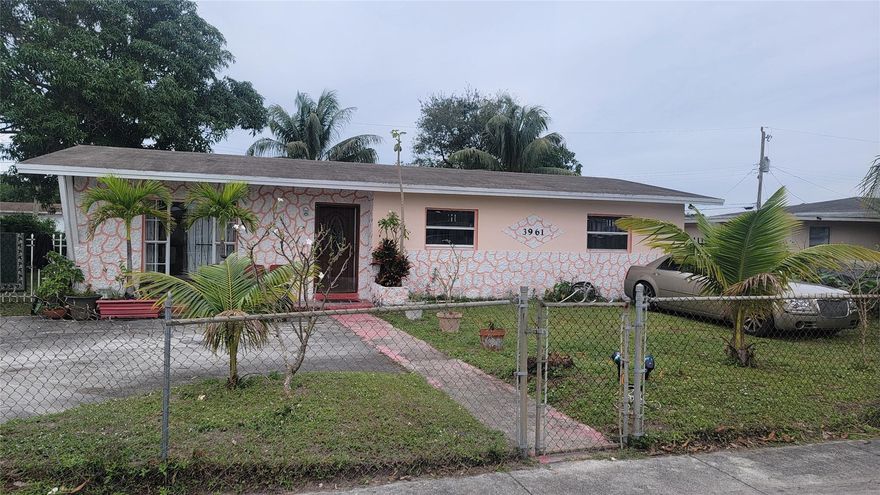 Amazing Opportunity!!! This cozy 3 Bedroom, 2 Bathroom, tile floors, Newer Roof is a must see property in the sought after area of Miami Gardens. This is a great opportunity for a starter home for a new family. Buyers beware this home will need some TLC to become your luxury dream property with several renovations. Just minutes away from Seminole Hard Rock Stadium and hotel. Conveniently located near I-95 and Ronald Reagan Florida Turnpike. This home is being sold "AS-IS". Buyer is responsible for the City of Miami Gardens re-occupancy form and fee. This property has an addition(Efficiency) that have not been legalized. Seller is not responsible or liable for any inaccurate information associated with property.