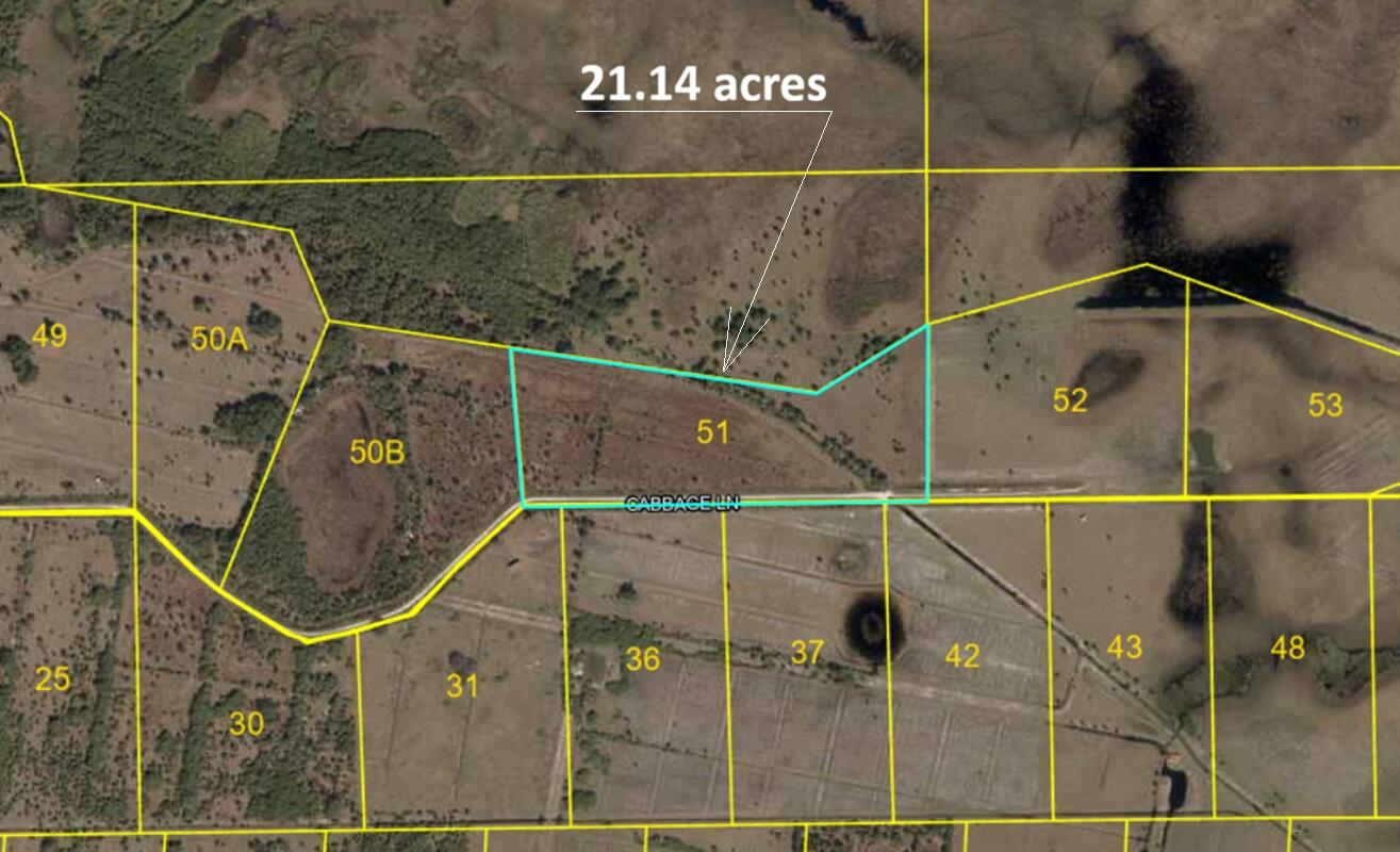 CABBAGE WOODS RANCHES - Land
