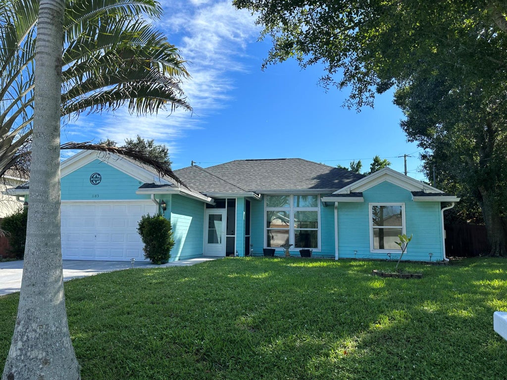 Photo of 1183 SW Edinburgh Drive, Port St Lucie, FL 34953 (MLS # R10928167)