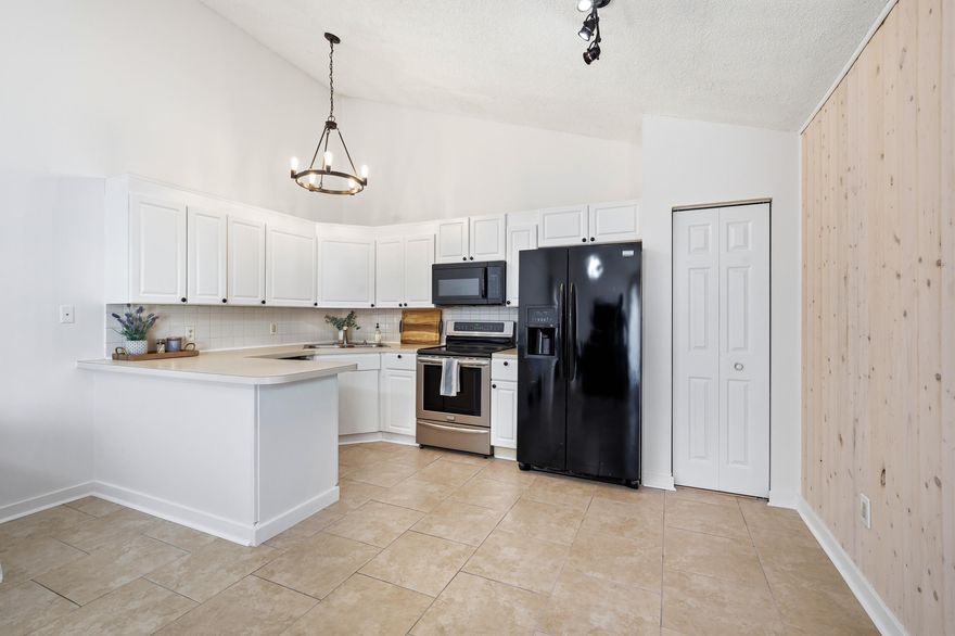 Located in the desirable community of Westwood Gardens, this home has been consistently cared for and features recent updates including brand new gutters, fresh paint, a new water heater (2025), a newer A/C with UV light (2021), and a roof replaced in 2017 by the HOA.   Westwood Gardens features an HOA with excellent value, offering amenities that include 3 community pools, playground, tennis courts, basketball courts, outdoor racquetball, beautiful sidewalks around a large lake, and well-maintained grounds.