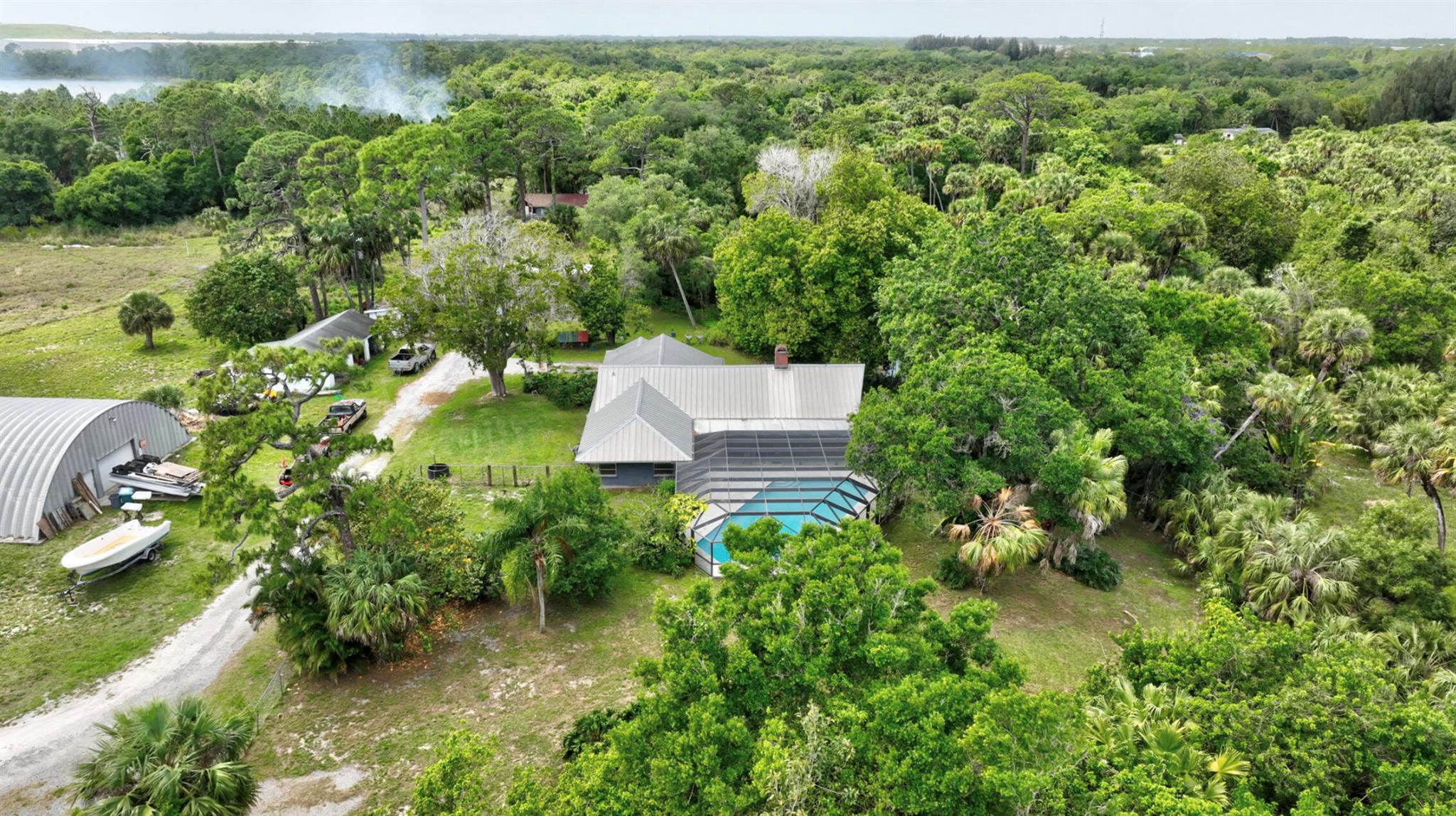 Rare opportunity to lease this pool home on 13+ acres next to George LeStrange preserve! The ability to live on THIS property is a special treat. Boarding the 10 mile creek and filled with native Florida landscape, you get full Old Florida vibes complimented by the local wildlife. Don't miss this opportunity to call this very unique place home.