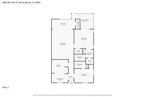 Tiny photo for 2805 SW 13th Street #37-d, Delray Beach, FL 33445 (MLS # B26035131)