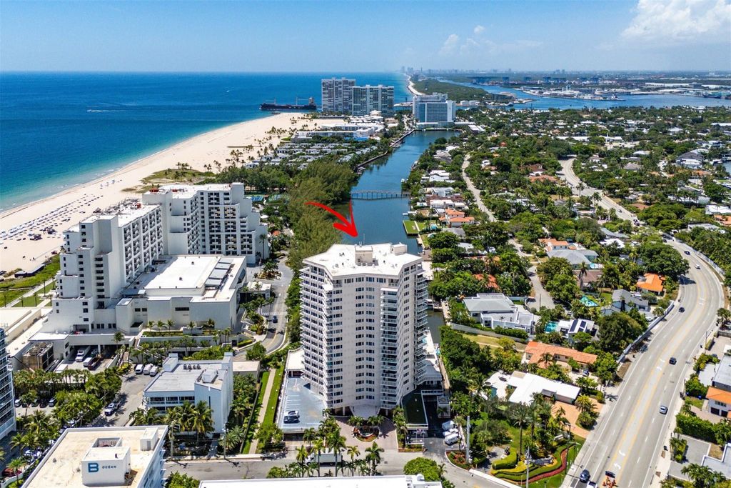 Photo of 3000 Holiday Drive #1605, Fort Lauderdale, FL 33316 (MLS # F10554776)