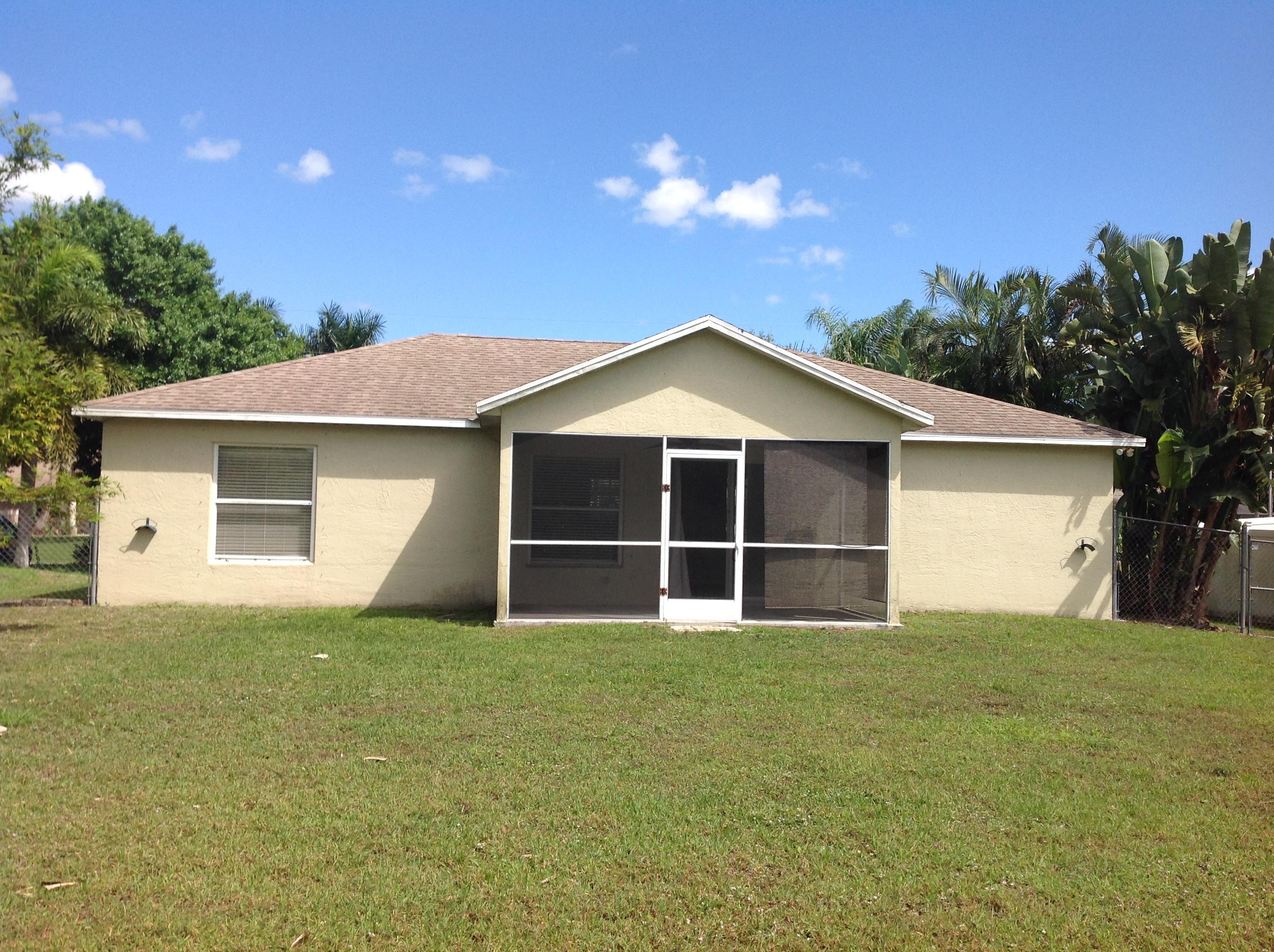 PORT ST LUCIE SECTION 1 - Residential Lease