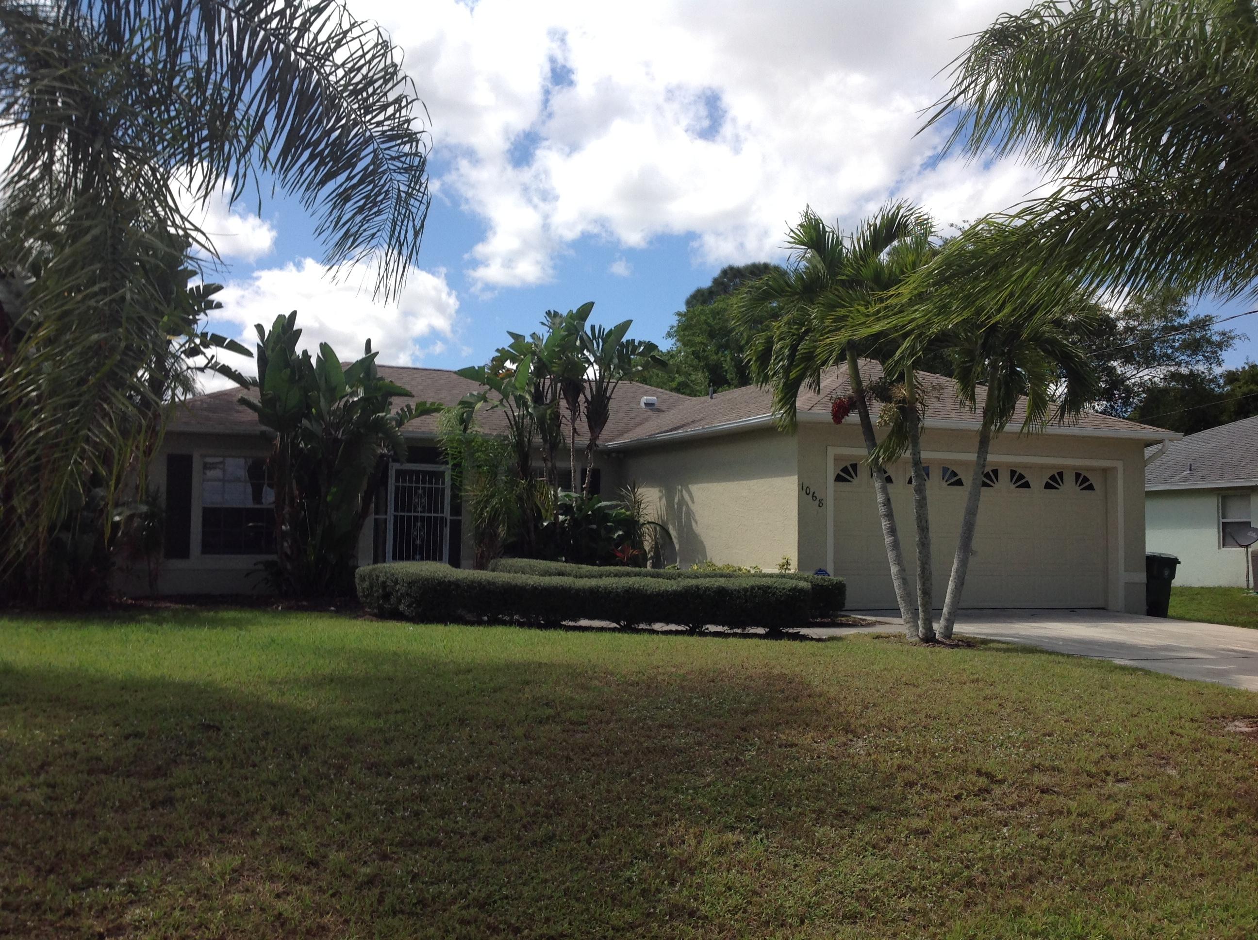 PORT ST LUCIE SECTION 1 - Residential Lease