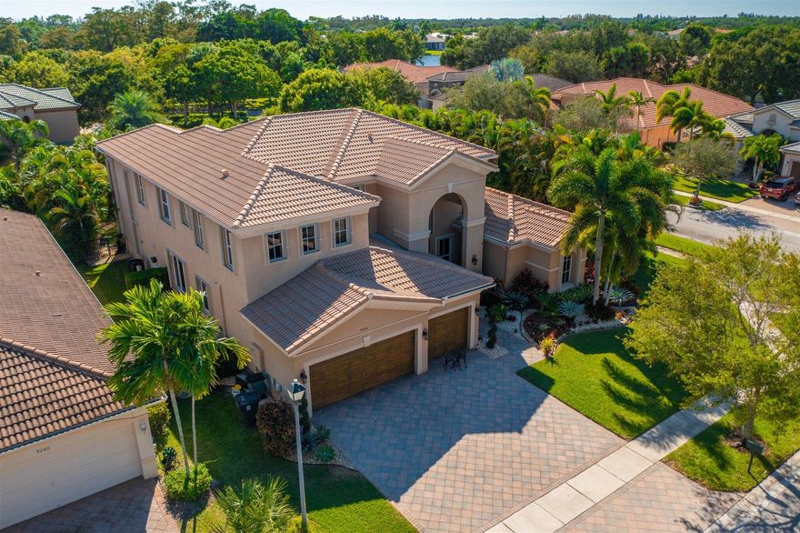 A Home like no other!! Waterford Model Everything has been remodeled to perfection. From the moment you enter this gorgeous home and see the soaring ceilings with spiraling staircase you will want to call it home. ALL CUSTOM REMODELING!!! The stairs are all hard wood and the banister is wood with wrought iron. Wood flooring continues on the second floor where you have a huge loft. The master is one the first floor with dual sinks, a large soaker tub along with a separate glass enclosed shower. The master has huge closets which have custom closet systems. There is a guest suite on the first floor with another brand new bath with stone, granite and glass tile. The home has crown molding throughout. New 6'' base molding throughout. Family room has a custom stone wall with custom blinds and drapes. Kitchen is brand new with a large walk in pantry and an eat in area. The pool is brand new with a rock waterfall. Outside you have a covered patio and beautiful decking. This home is better than NEW as it was done with exquisite taste and the finest of everything. Homes sits on a corner lot with a very private yard. This is a MUST SEE!! Over 150K was put in to this home. THE REMODELING WAS NOT DONE BY BUILDER, THESE UPGRADES ARE ALL CUSTOM GRADE, excluded items are "SONOS" Sound system and speakers with projection screen on outside patio. Available for purchase but not included in sale. washer and dryer are excluded as well